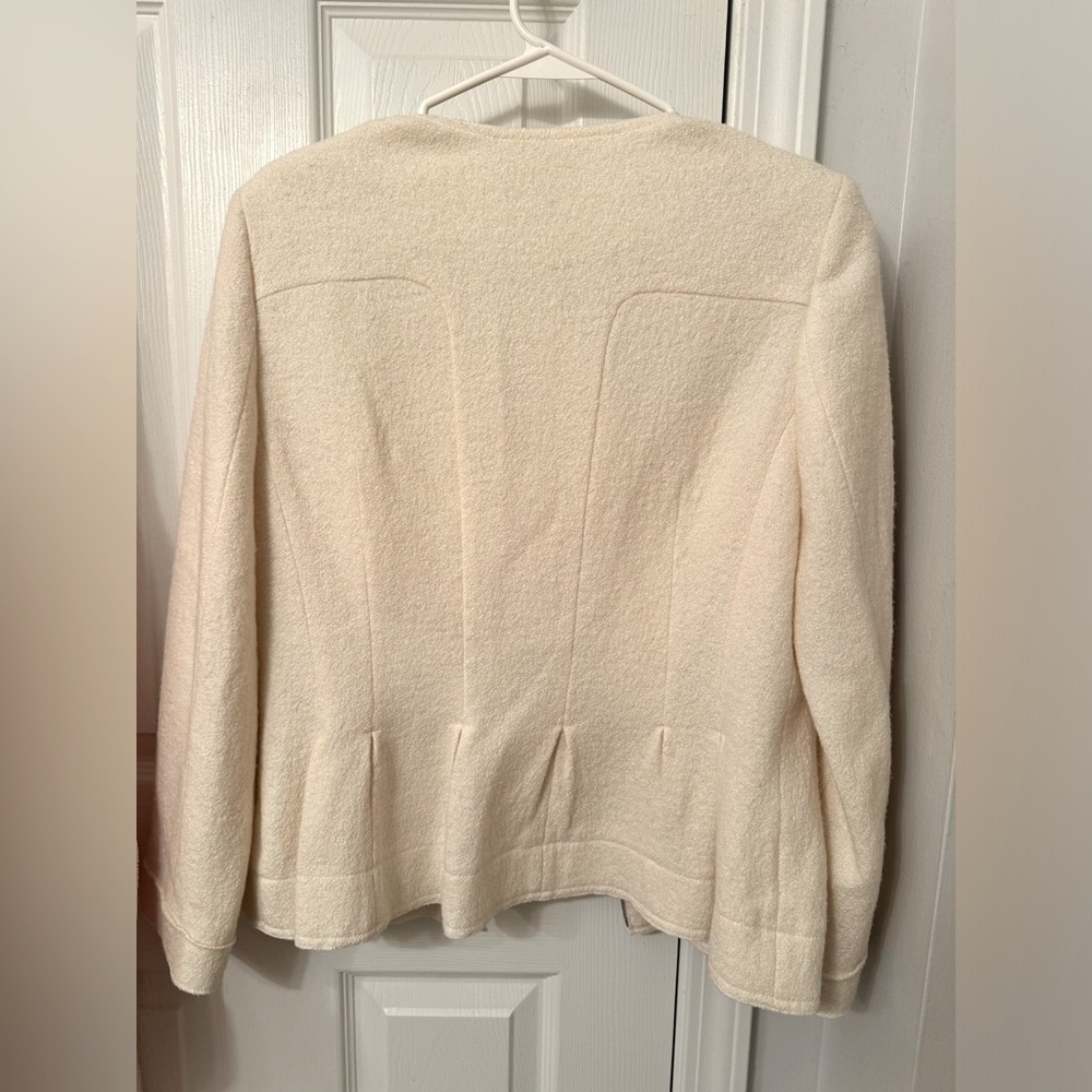 MCGINN ZIPPER BLAZER SIZE 10 IN EXCELLENT CONDITION - Picture 6 of 6